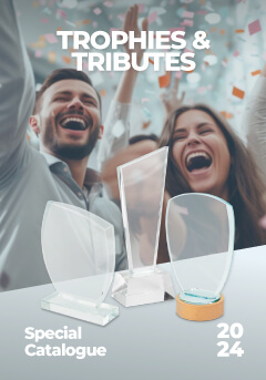 Gadget promozionali personalizzati Trofei